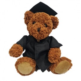 Luxury Graduation Bear, bear, teddy, graduation, cap, gown, badge