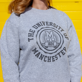 Manchester 1824 Sweatshirt - Grey