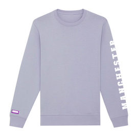 Lavender UoM Sleeve Sweatshirt, sweatshirt, jumper, lavender